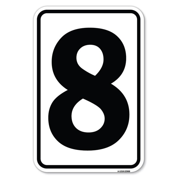 Signmission Safety Sign, 12 in Height, Aluminum, 18 in Length, 22900 A-1218-22900 - main